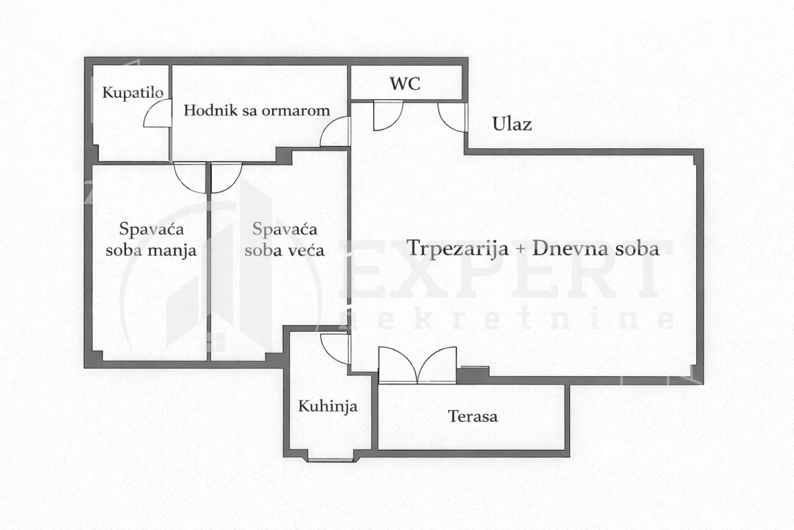 Trosoban stan | 4zida