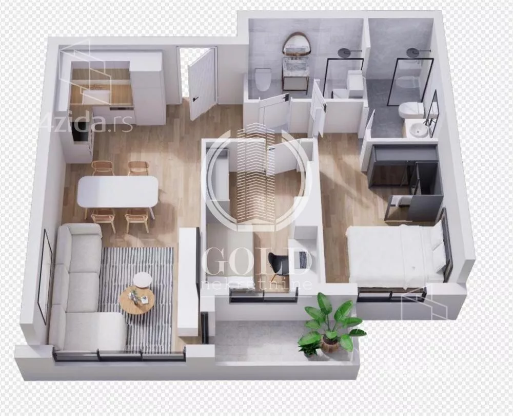 Trosoban stan | 4zida