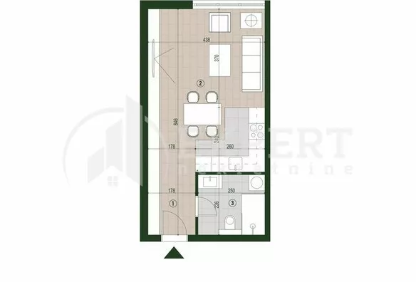 Jednosoban stan | 4zida