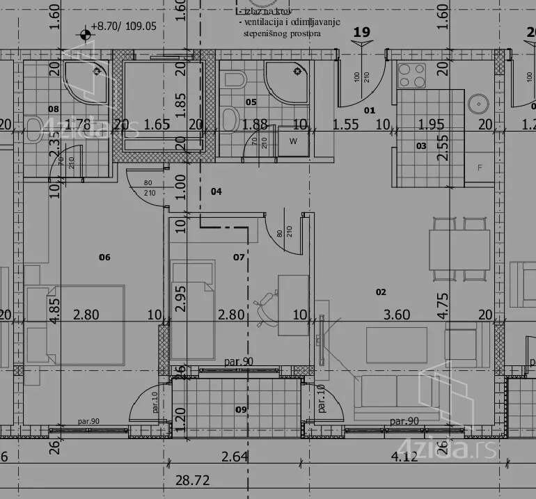 Dvosoban stan | 4zida