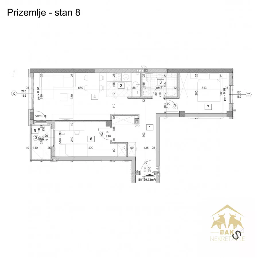 Trosoban stan | 4zida