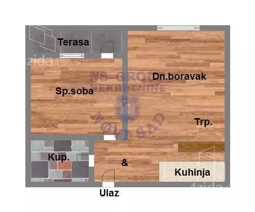 Dvosoban stan | 4zida