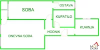 Jednoiposoban stan | 4zida