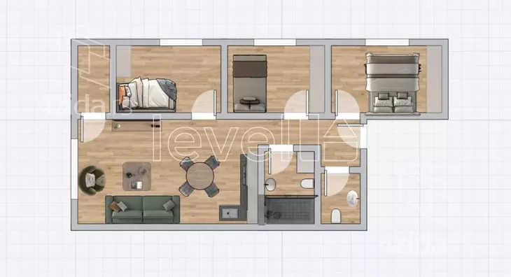 Troiposoban stan | 4zida