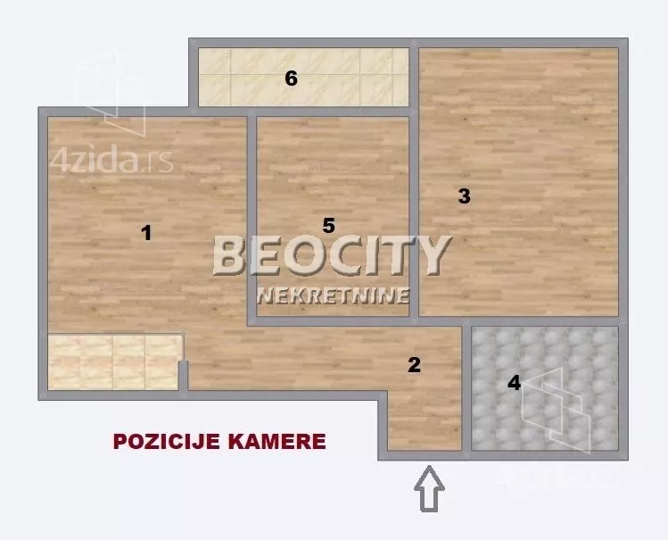 Trosoban stan | 4zida