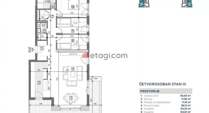 Četvorosoban stan | 4zida