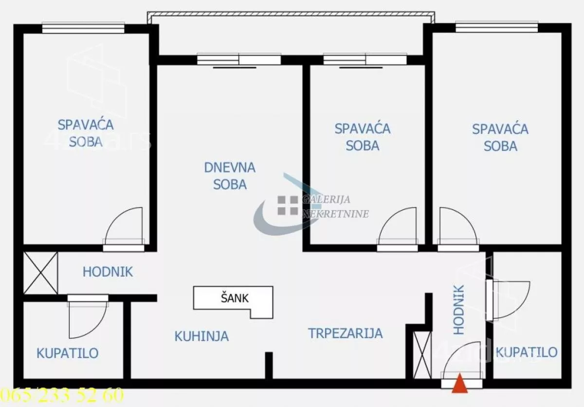 Četvorosoban stan | 4zida