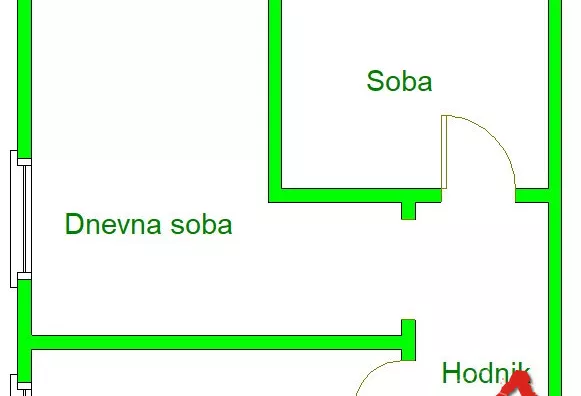 Jednoiposoban stan | 4zida