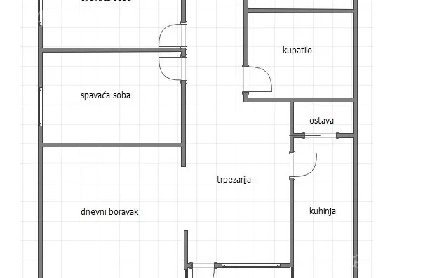 Trosoban stan | 4zida