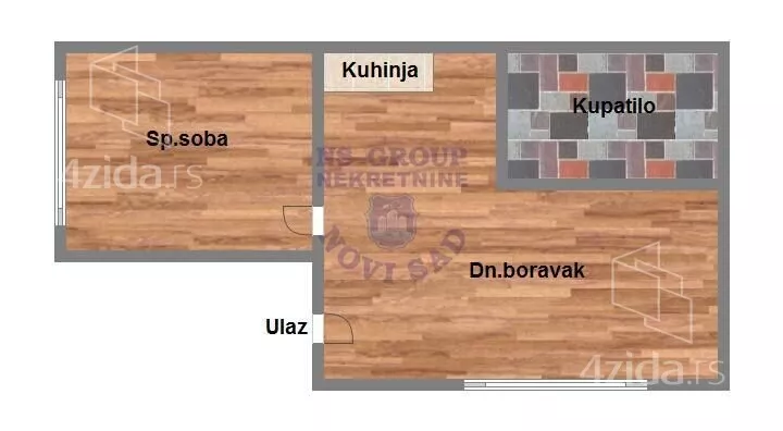 Jednoiposoban stan | 4zida