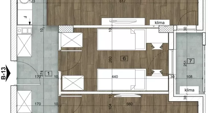 Trosoban stan | 4zida