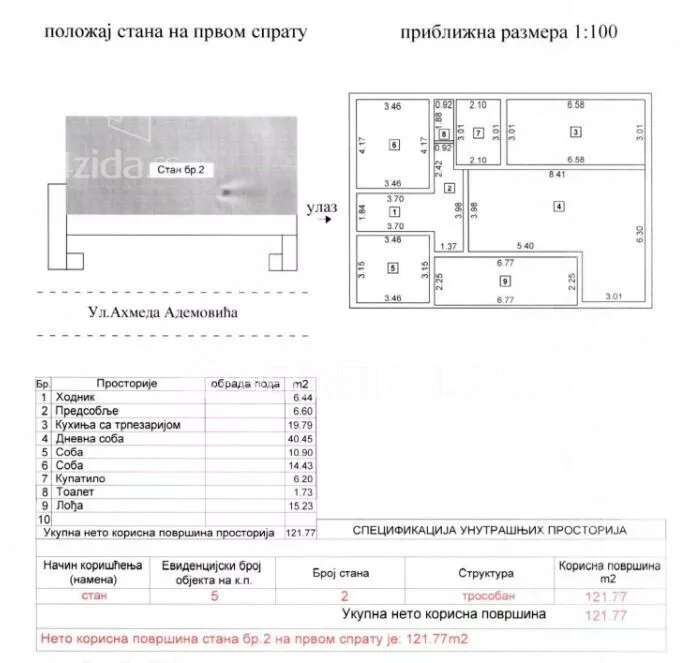 4-etažna kuća | 4zida