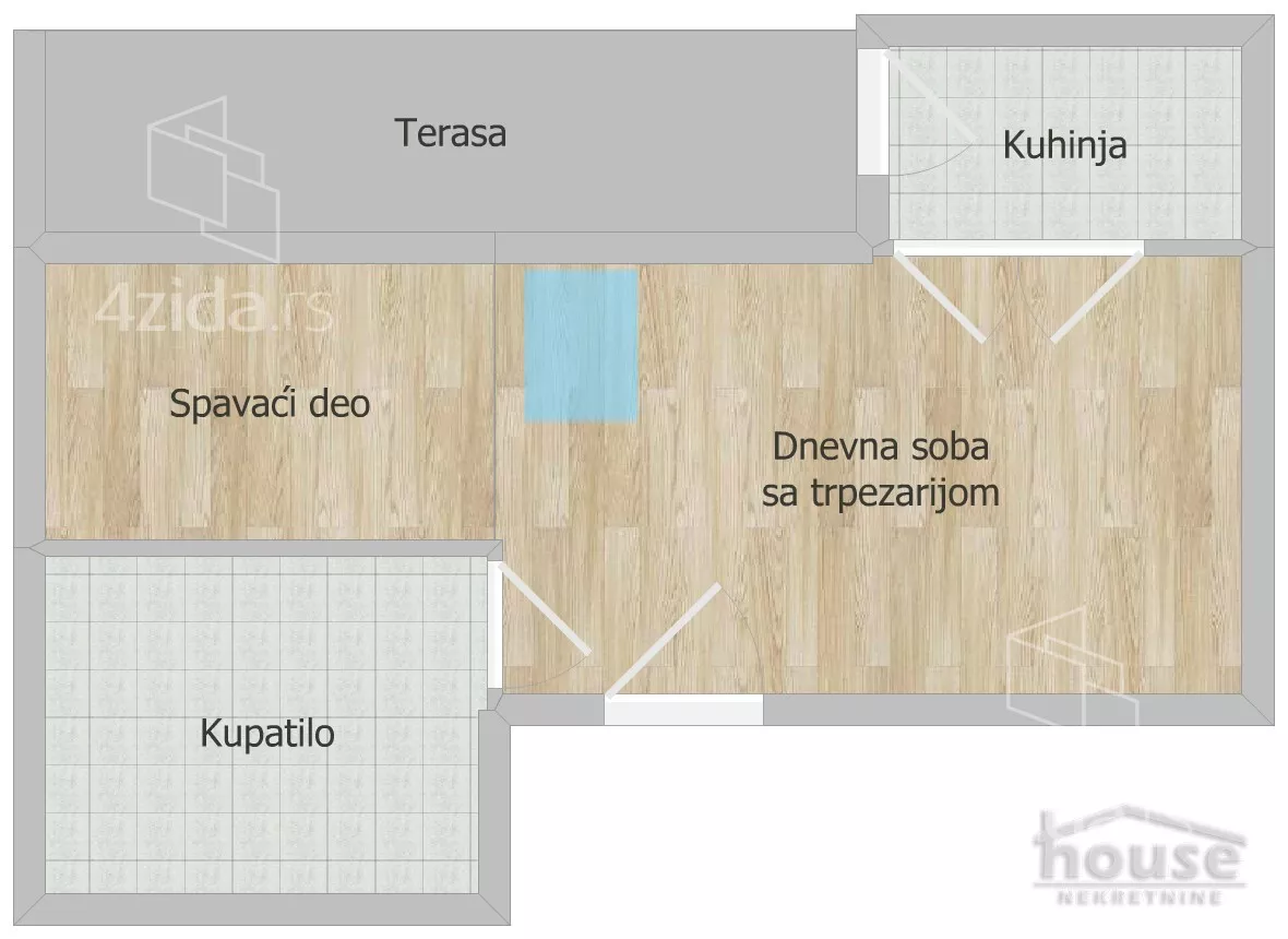 Jednosoban stan | 4zida