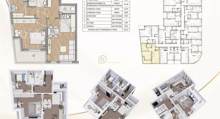 Dvoiposoban stan | 4zida