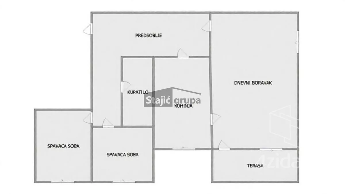 Trosoban stan | 4zida