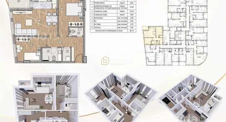 Dvoiposoban stan | 4zida