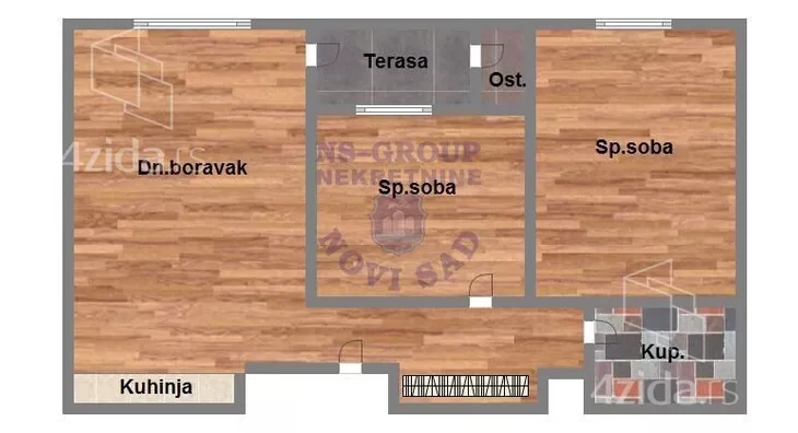 Trosoban stan | 4zida