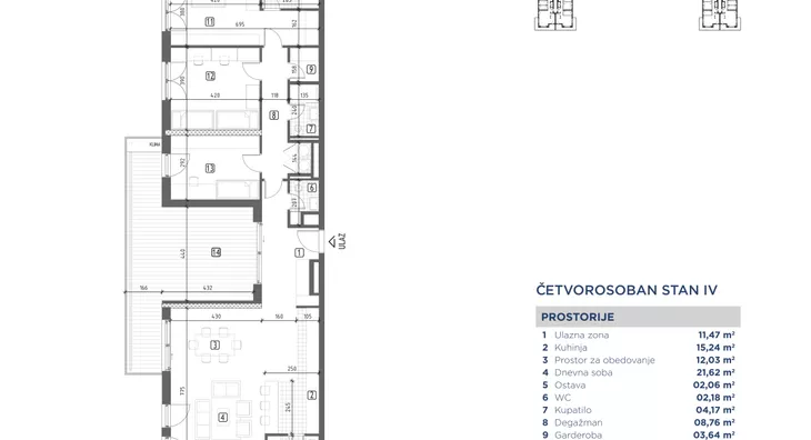 Četvorosoban | 4zida