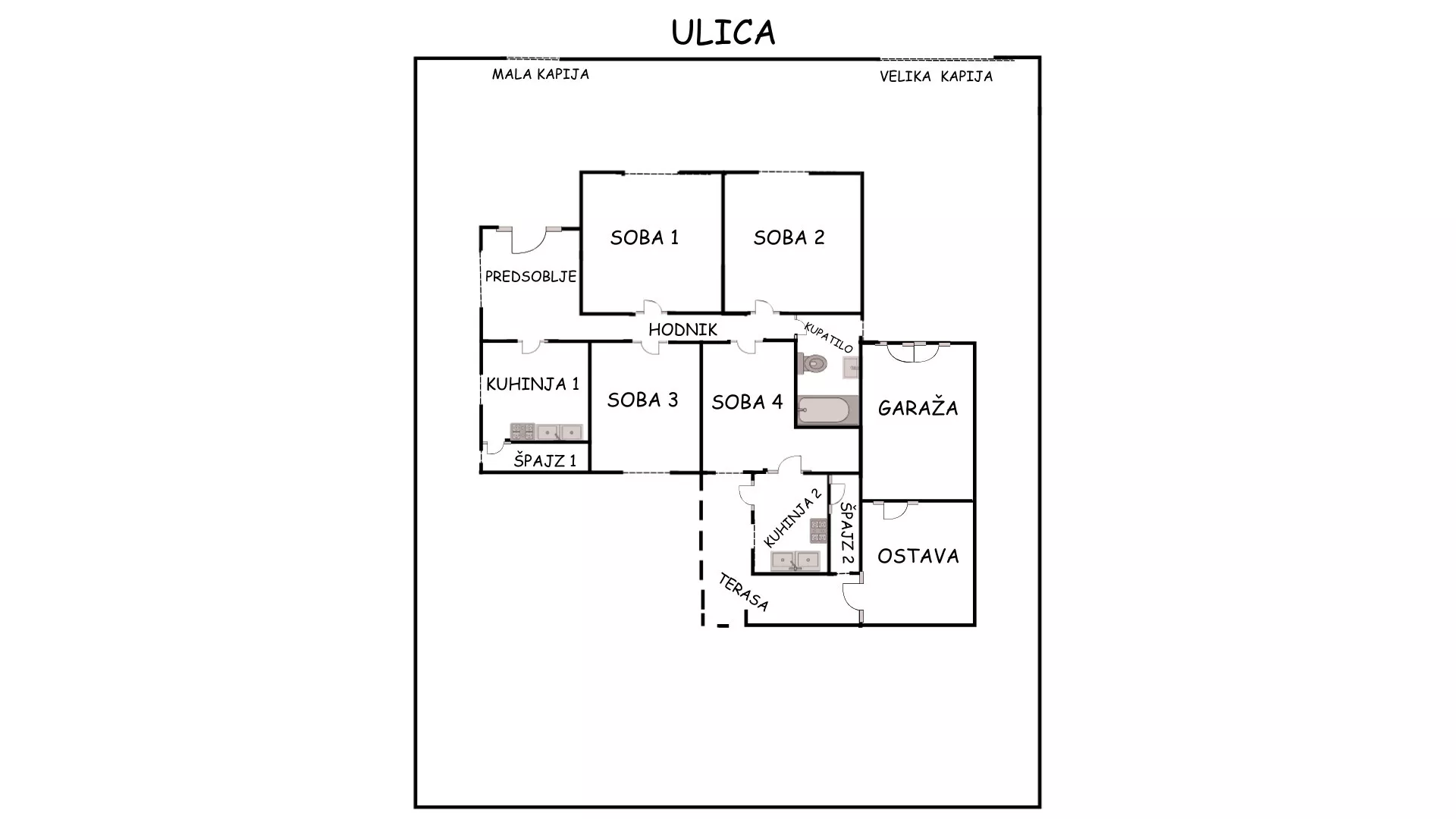 1-etažna kuća | 4zida