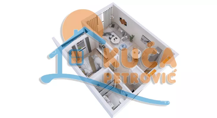 Dvosoban stan | 4zida