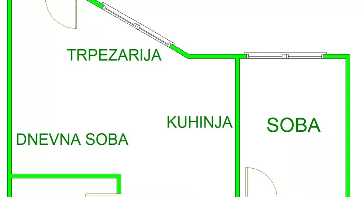 Jednoiposoban stan | 4zida
