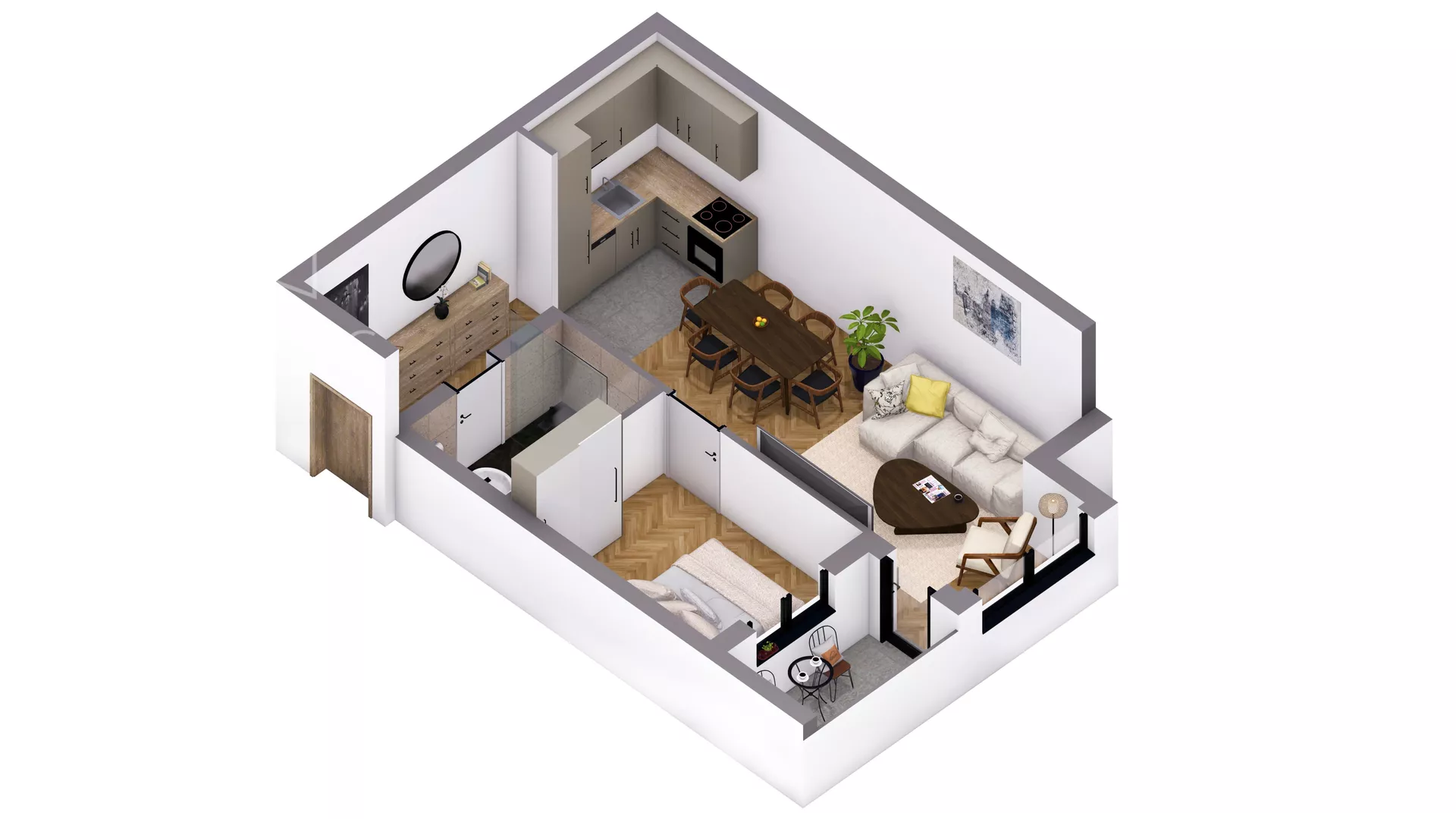 Dvosoban stan | 4zida