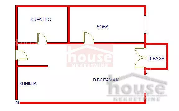 Jednoiposoban stan | 4zida