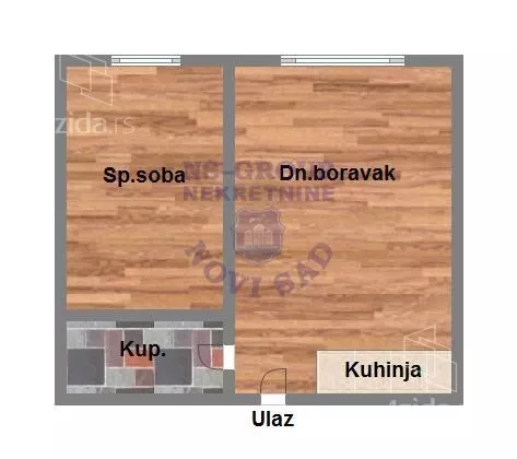 Jednoiposoban stan | 4zida