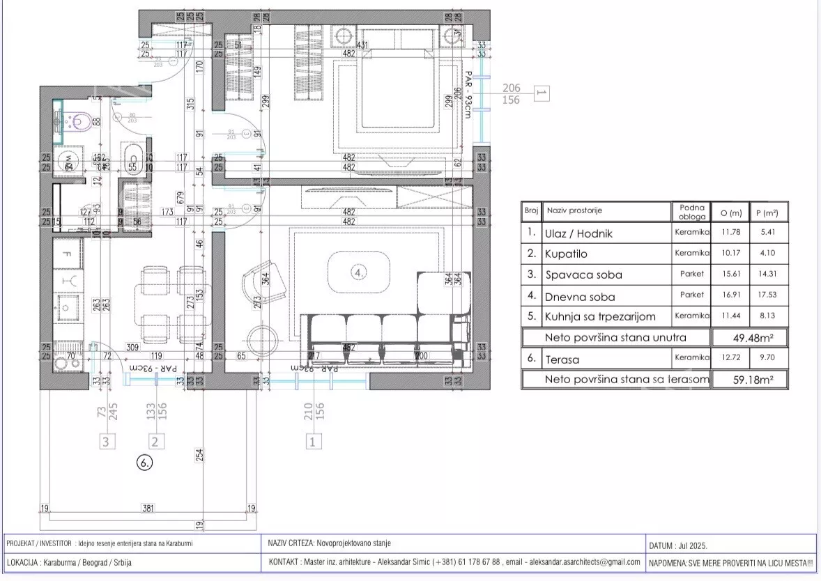 Dvosoban stan | 4zida