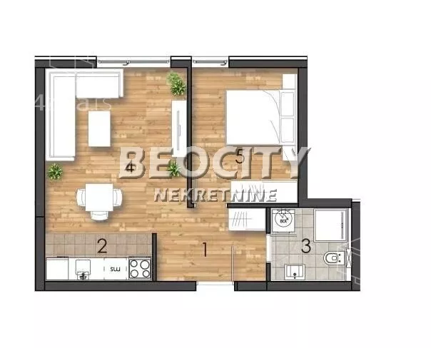 Dvosoban stan | 4zida