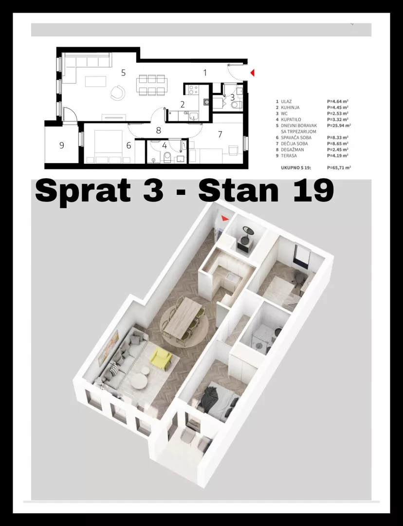 Dvoiposoban stan | 4zida