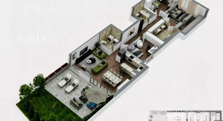 Četvorosoban stan | 4zida