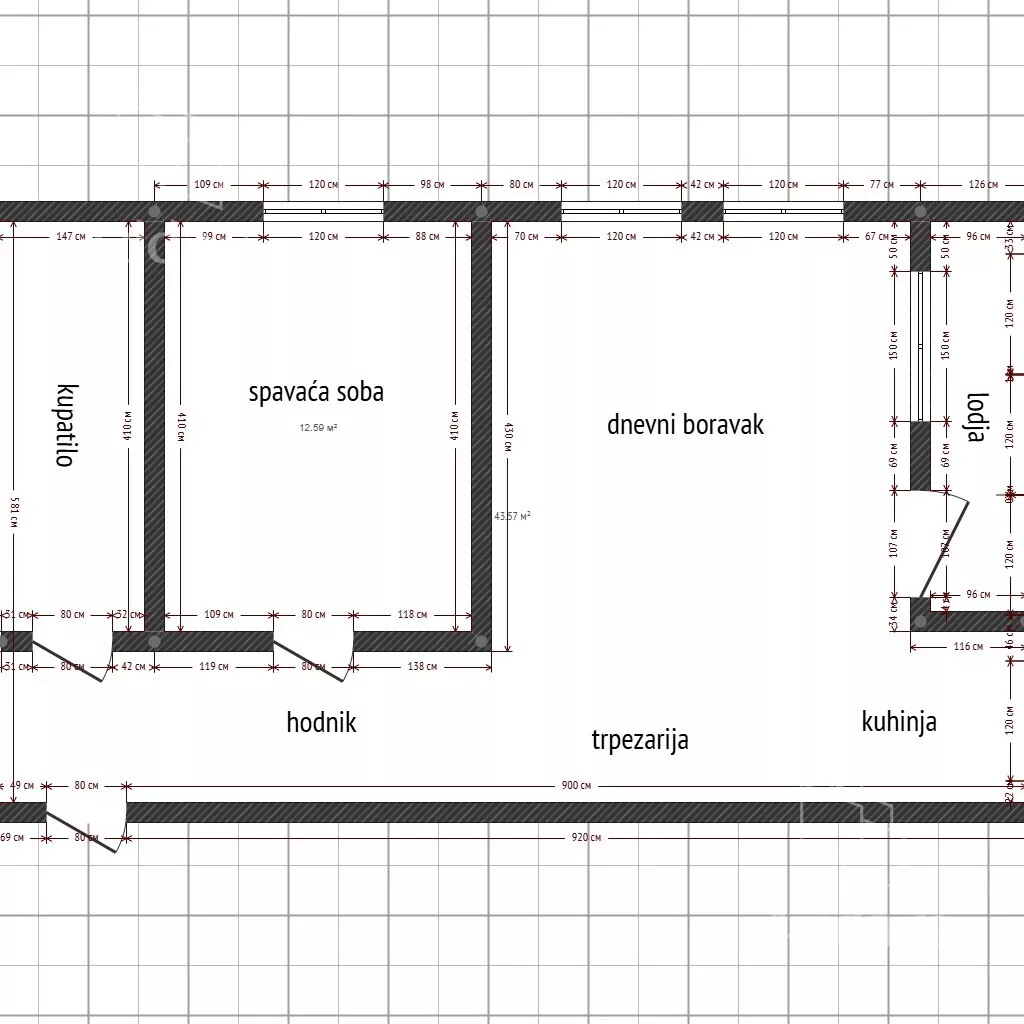 Dvosoban stan | 4zida