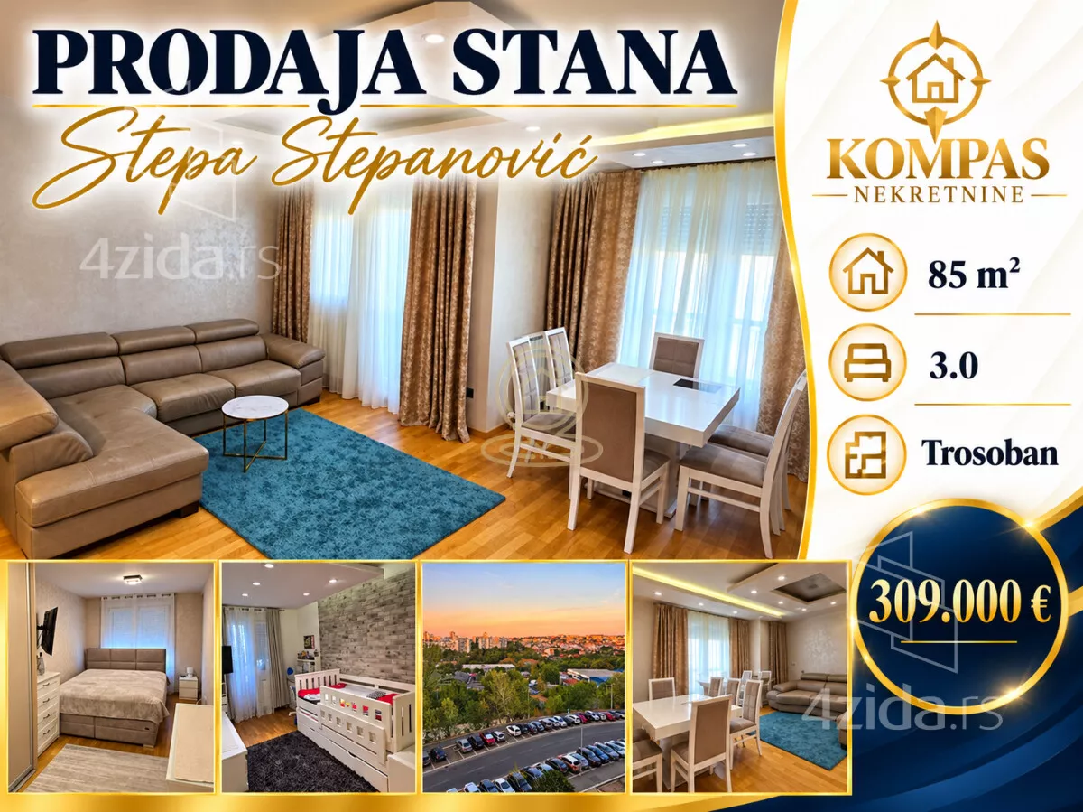 Trosoban stan | 4zida