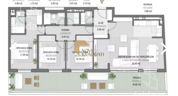 Četvorosoban stan | 4zida