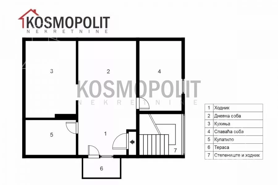 Jednoiposoban stan | 4zida