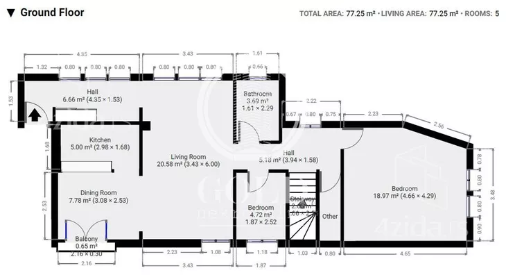 Troiposoban stan | 4zida