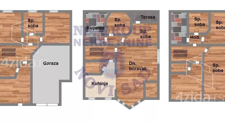 3-etažna kuća | 4zida