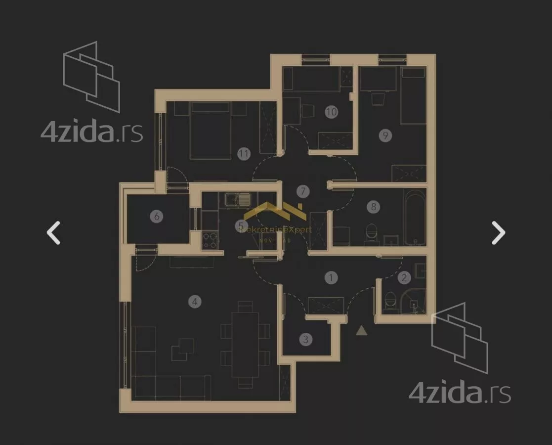 Četvorosoban stan | 4zida