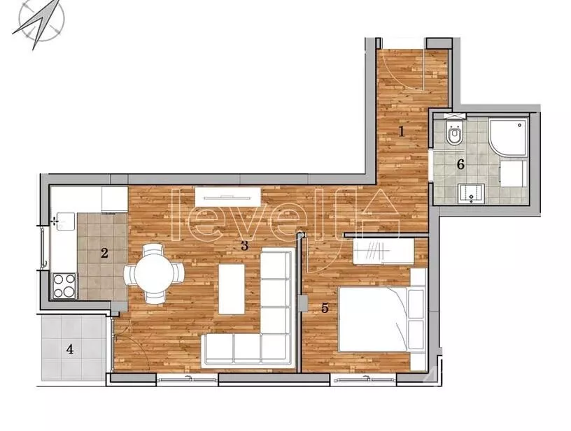 Dvosoban stan | 4zida