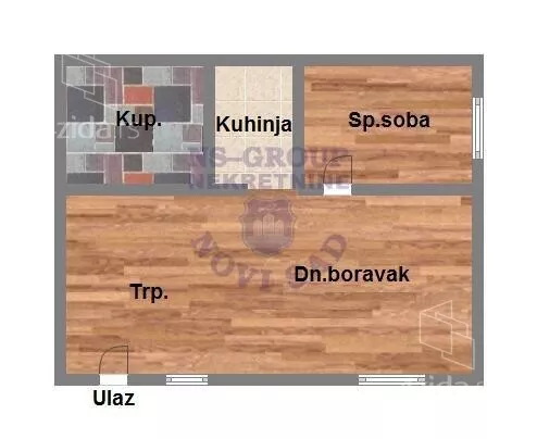 Dvosoban stan | 4zida