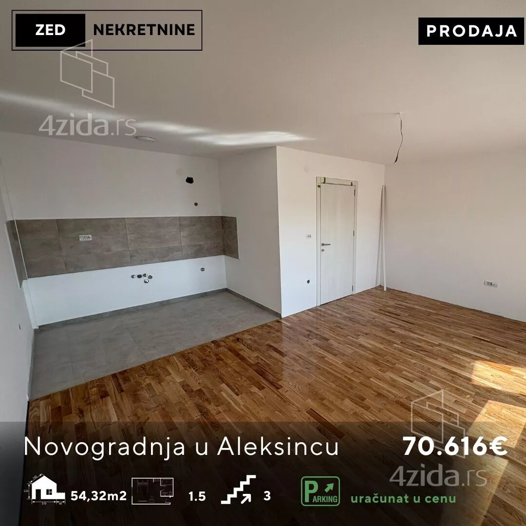 Jednoiposoban stan | 4zida