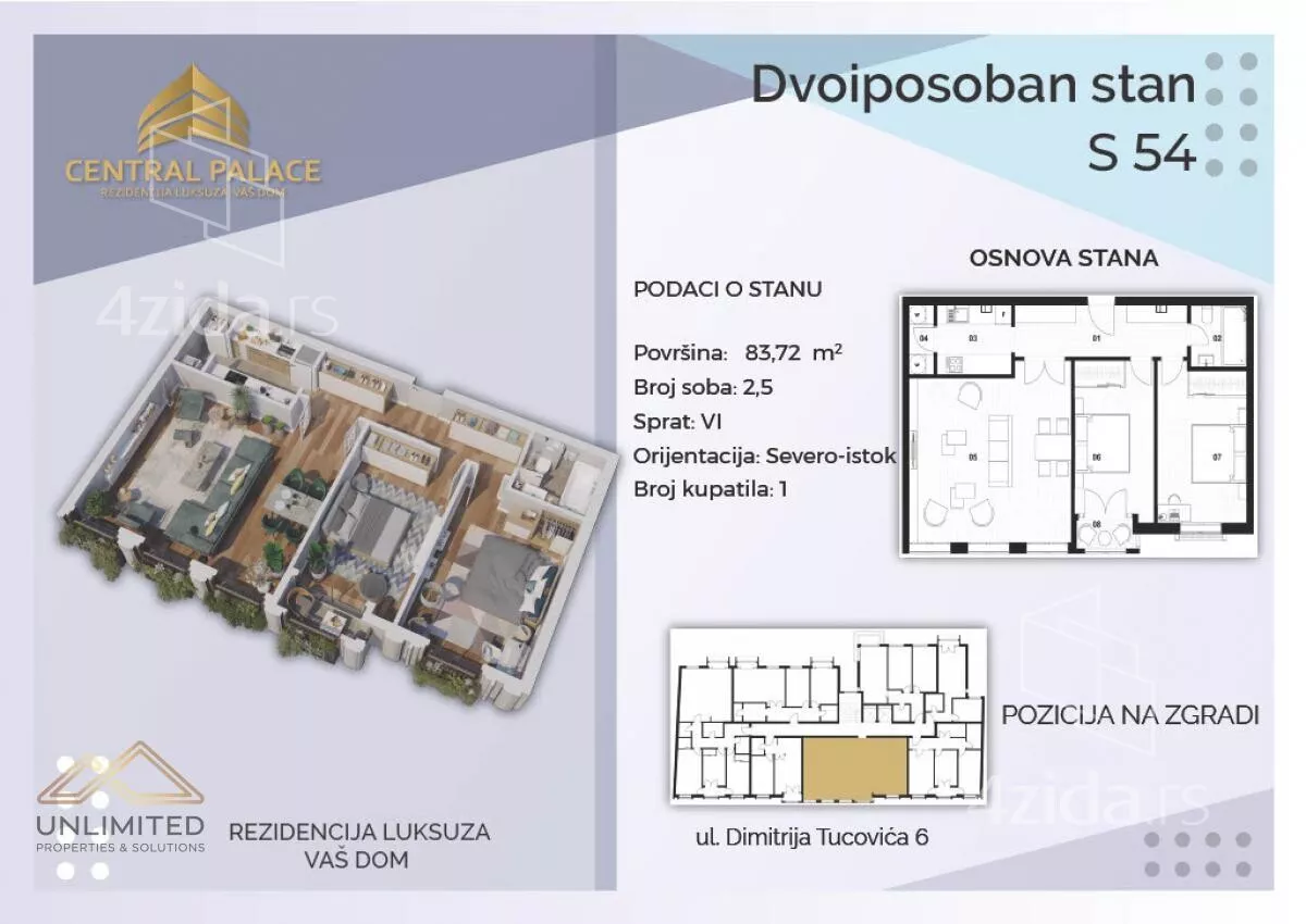 Dvoiposoban stan | 4zida