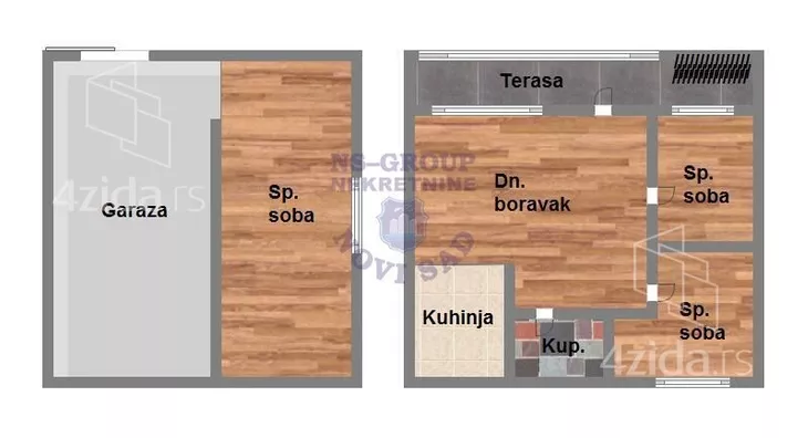 2-etažna kuća | 4zida