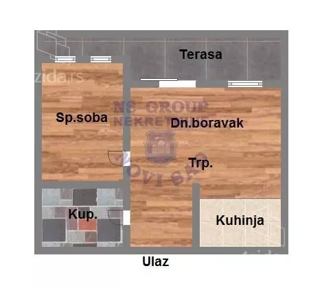 Dvosoban stan | 4zida