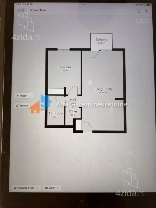 Dvosoban stan | 4zida