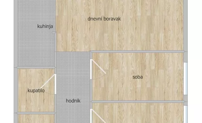 Trosoban stan | 4zida