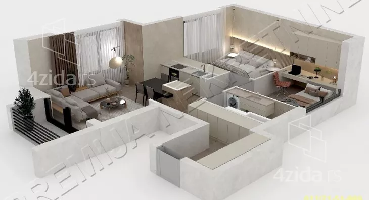 Trosoban stan | 4zida