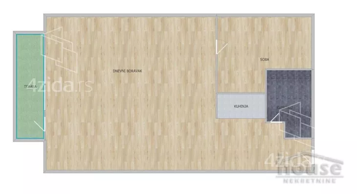 Dvosoban stan | 4zida