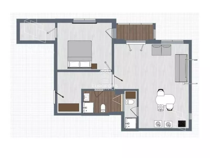 Dvosoban stan | 4zida